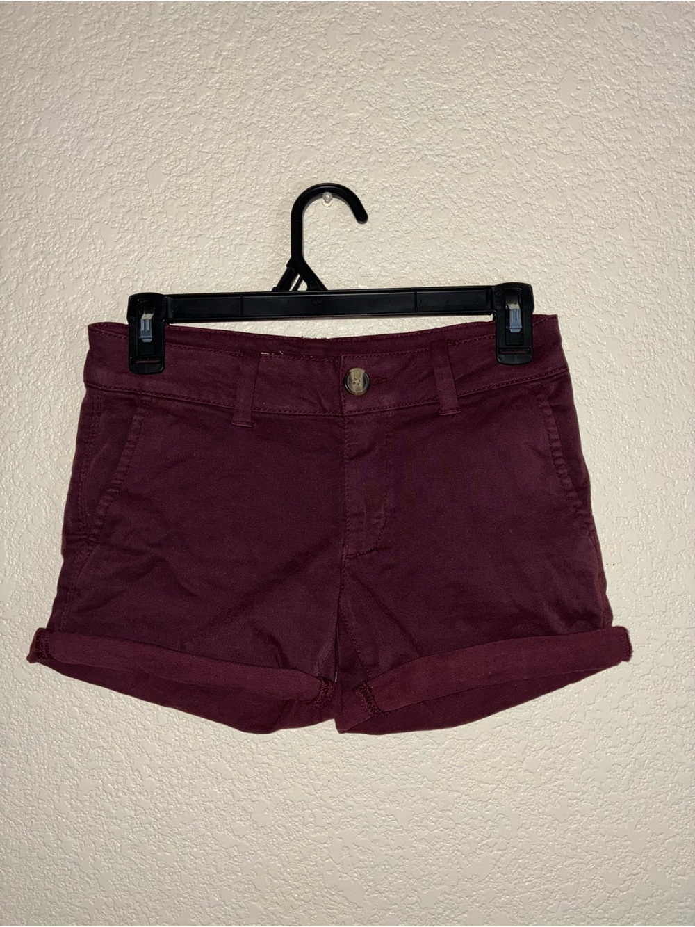 Women's Burgundy shorts